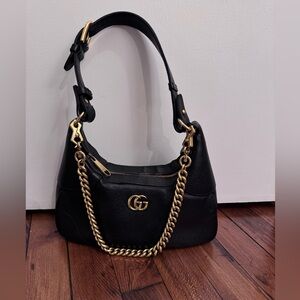 Gucci Goatskin Aphrodite Shoulder Bag